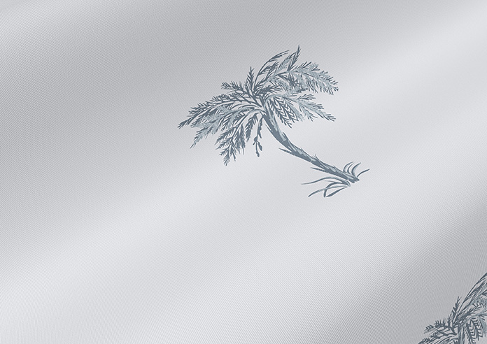 Miami Sunset, Slate Blue - Roller Blind - Image 4